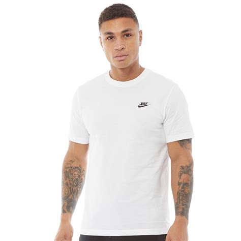 wit nike shirt heren|Witte Nike T.